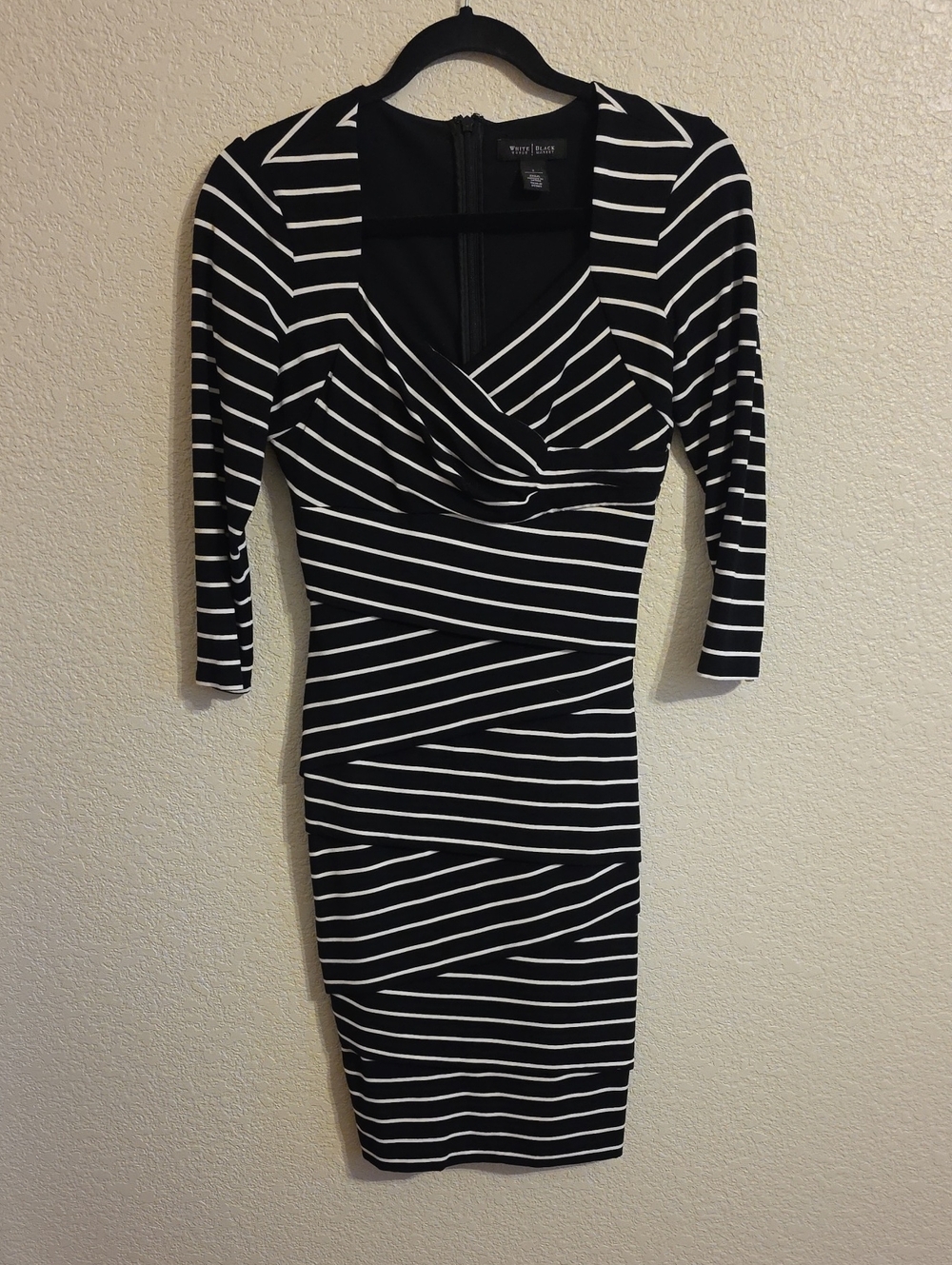 White house black market instant slimming dress
